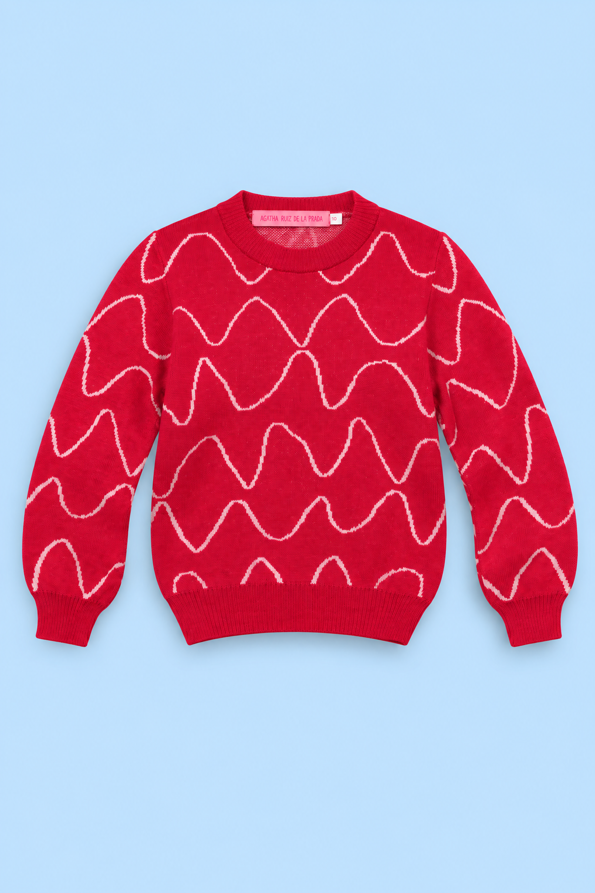 JERSEY INFANTIL ONDAS FUCSIA