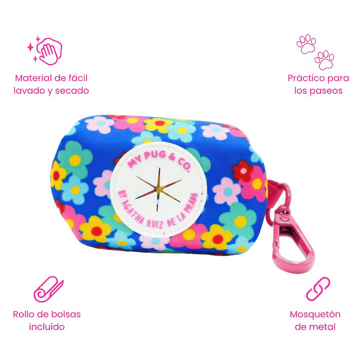 Porta Bolsas Blue Stars by Agatha Ruiz de la Prada