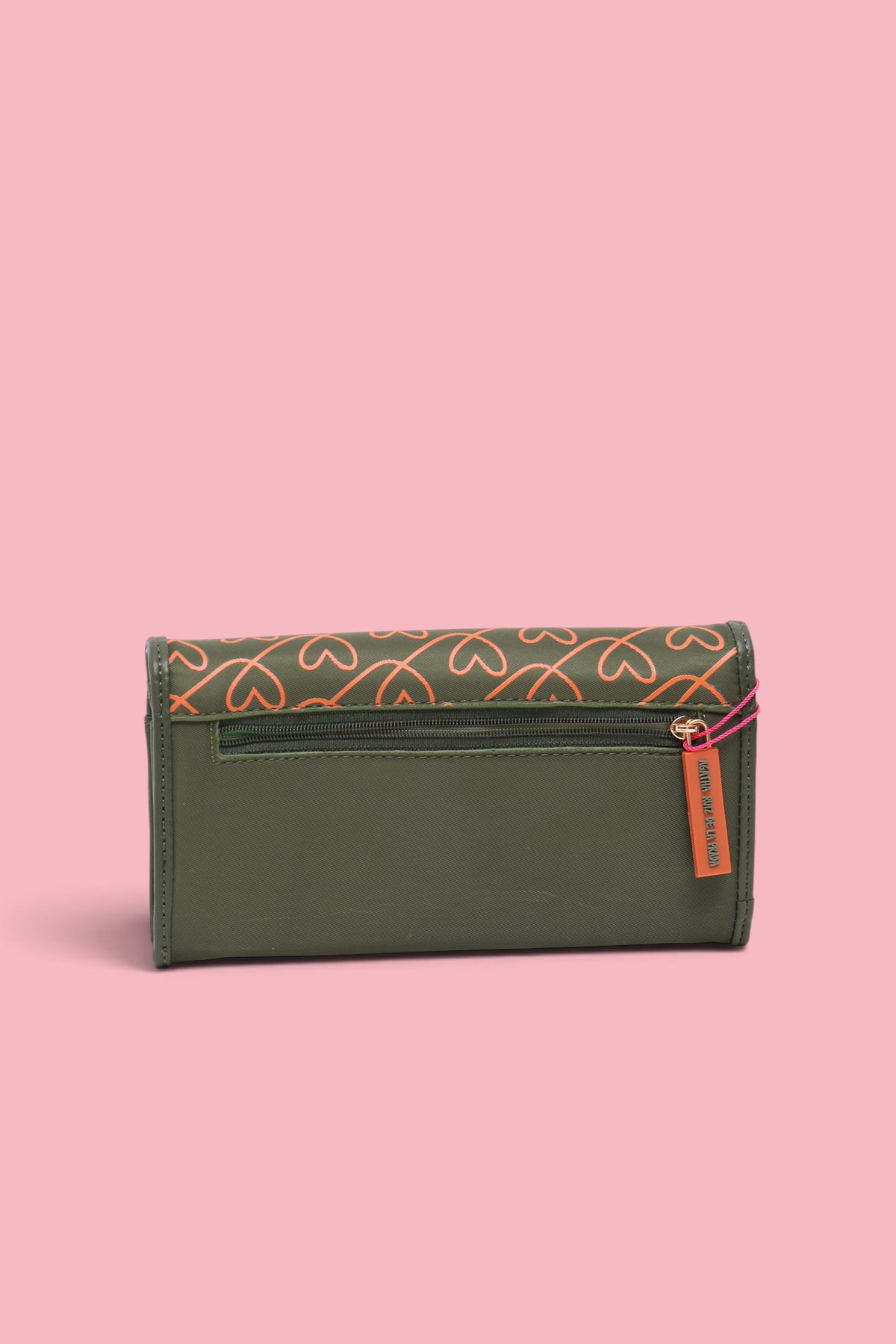PORTAFOGLIO IN NYLON VERDE