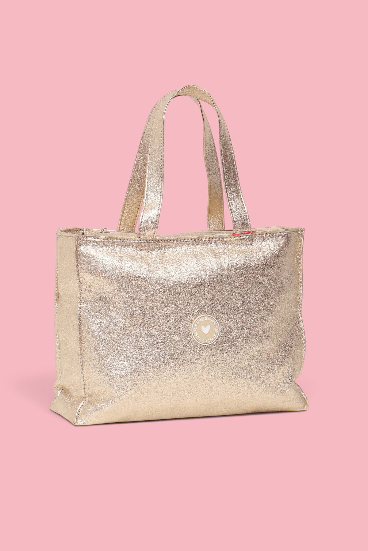 SHOPPER GLITTER ORO