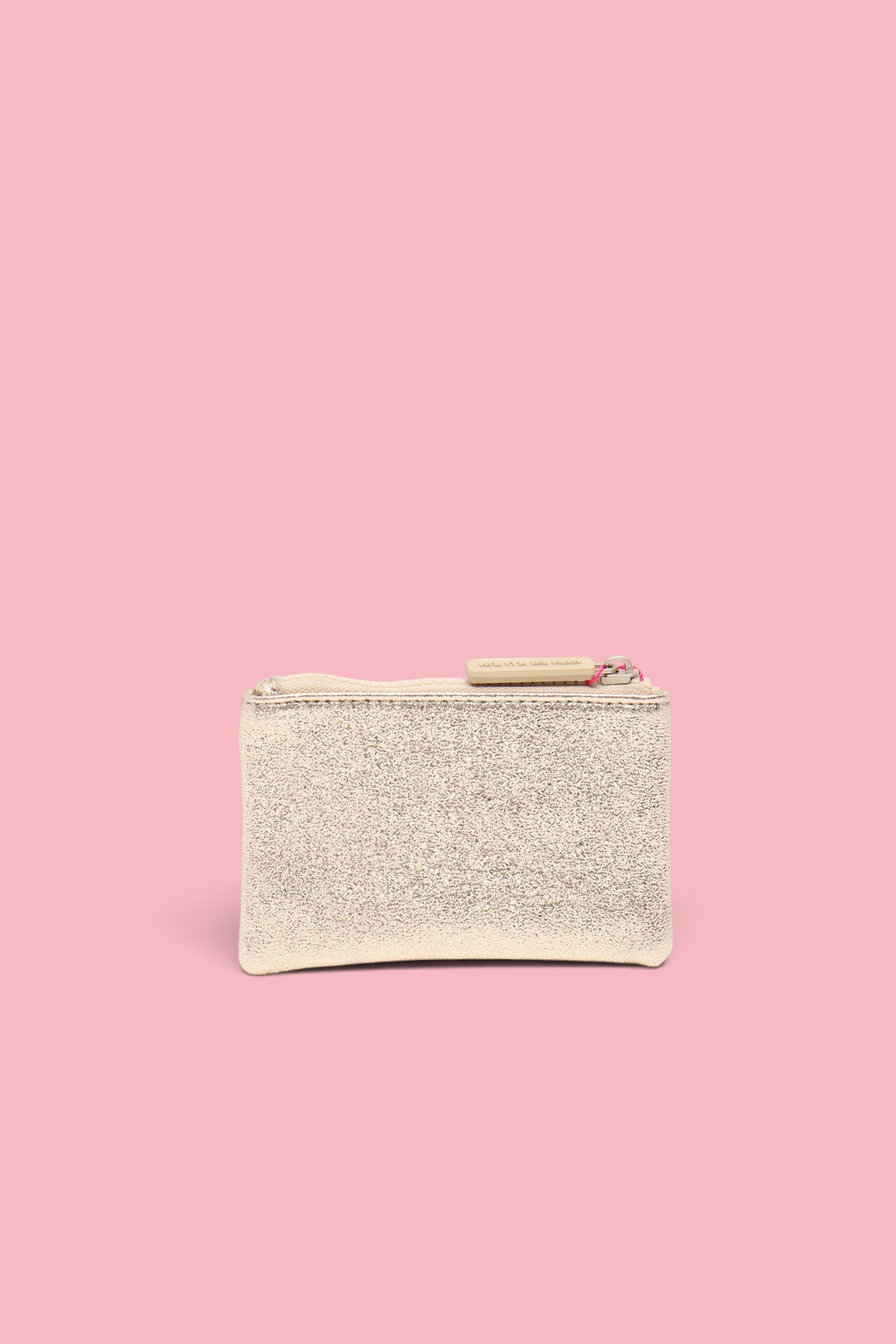 PORTAMONETE GLITTER ORO