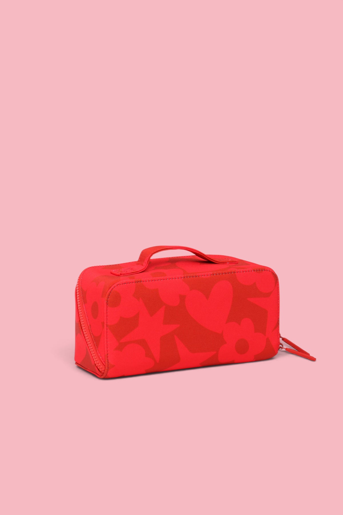 RED ICONS TRAVEL TOILETRY BAG