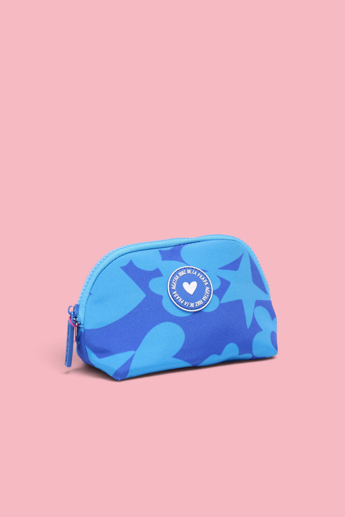 NECESSAIRE CON ICONE BLU