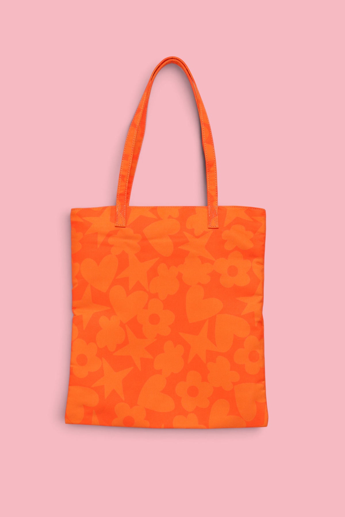 ORANGE ICONS TOTE BAG
