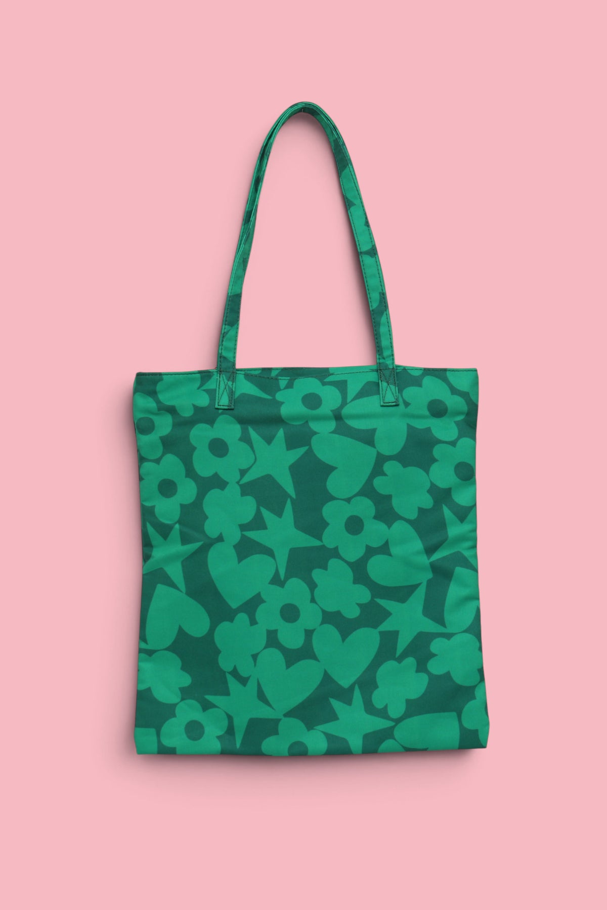 GREEN ICONS TOTE BAG