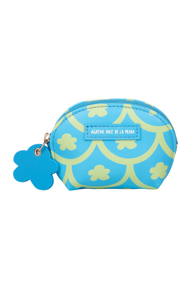 TURQUOISE CLOUDS PURSE