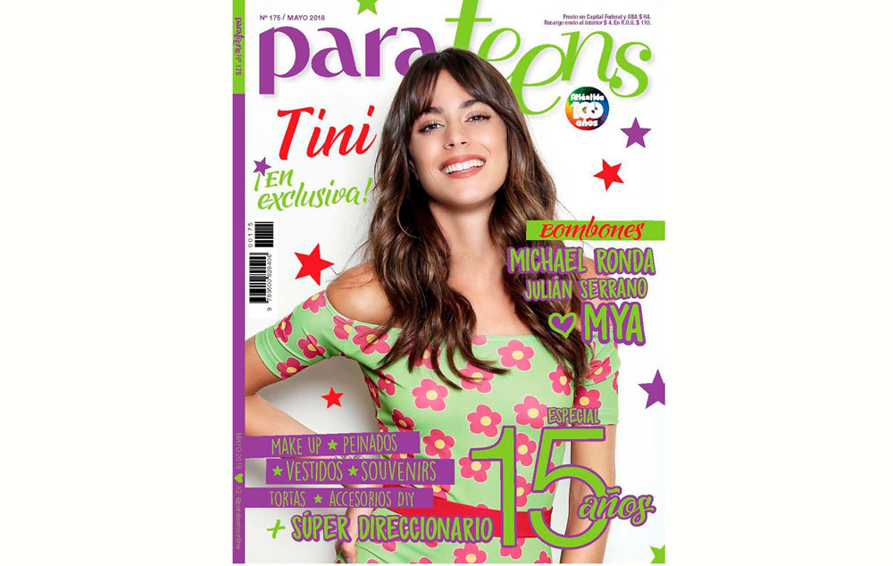 PORTADA REVISTA «PARA TEENS» (ARGENTINA) – AGATHA RUIZ DE LA PRADA